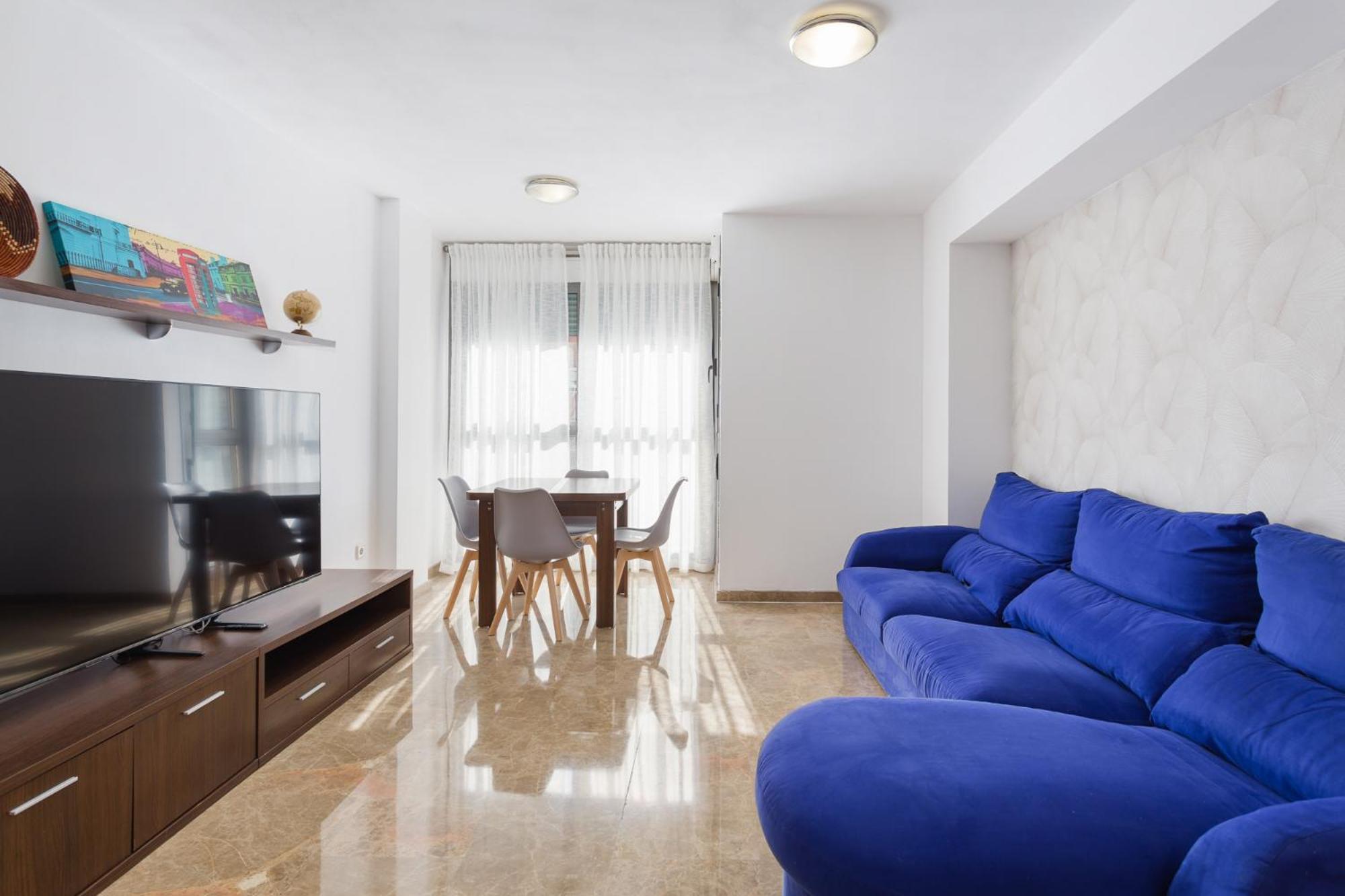 Piso Familiar Cerca Del Centro, Ac Y Wifi Gratis Apartment Valencia Bagian luar foto