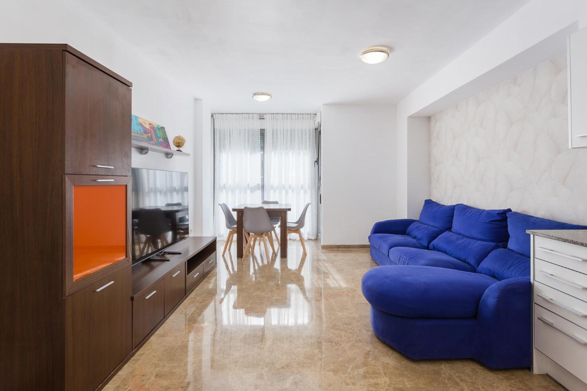 Piso Familiar Cerca Del Centro, Ac Y Wifi Gratis Apartment Valencia Bagian luar foto